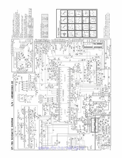 Daewoo CP785 Chassis with TDA 9365 / STR-F6653 / YDA8358J